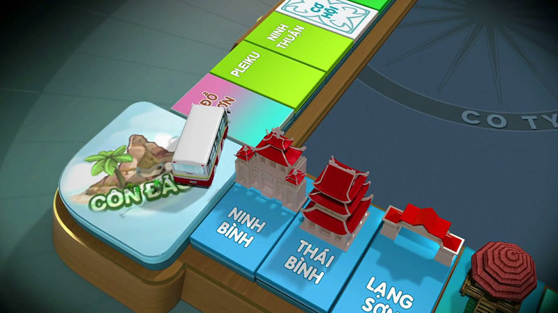 Phải gieo xúc xắc thành cặp mới được về đất liền