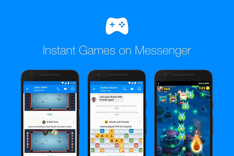 cách chơi trò chơi trên Messenger