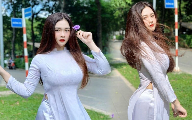 Hot girl áo dài