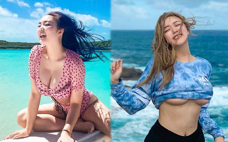 Hot girl ngực khủng Rebecca Liu là mẫu người phụ nữ thời đại mới.