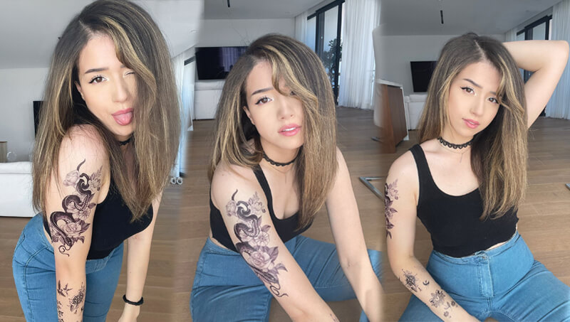 Bên cạnh yếu tố chuyên môn, vẻ gợi cảm và nóng bỏng của nàng streamer cũng là một điểm nhấn thu hút.