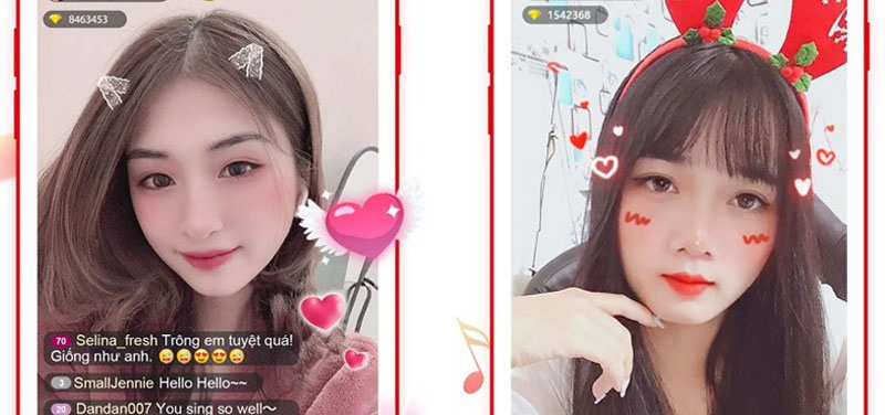 Gặp gỡ những idol livestream vô cùng xinh đẹp của 999live và có thể giao lưu, kết bạn, trò chuyện với idol