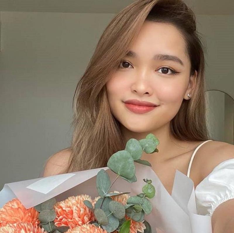 Mặc dù sở hữu thân hình cân đối với số đo 3 vòng chuẩn nhưng nữ TikToker không đăng ảnh khoe dáng hay ăn mặc hở hang.