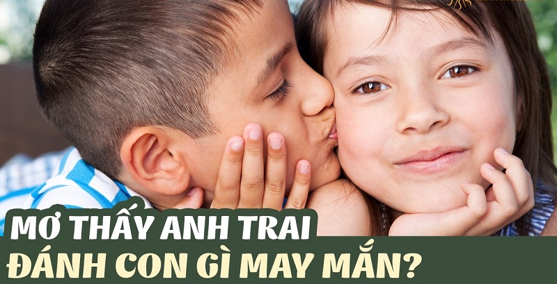 Ngủ mơ thấy anh trai nên đánh con gì?